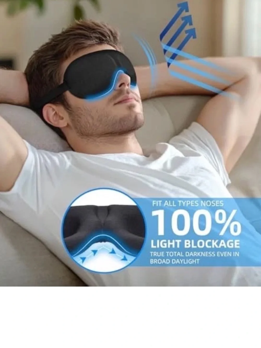 Veeze RestRite 3D sleep mask lot of 3